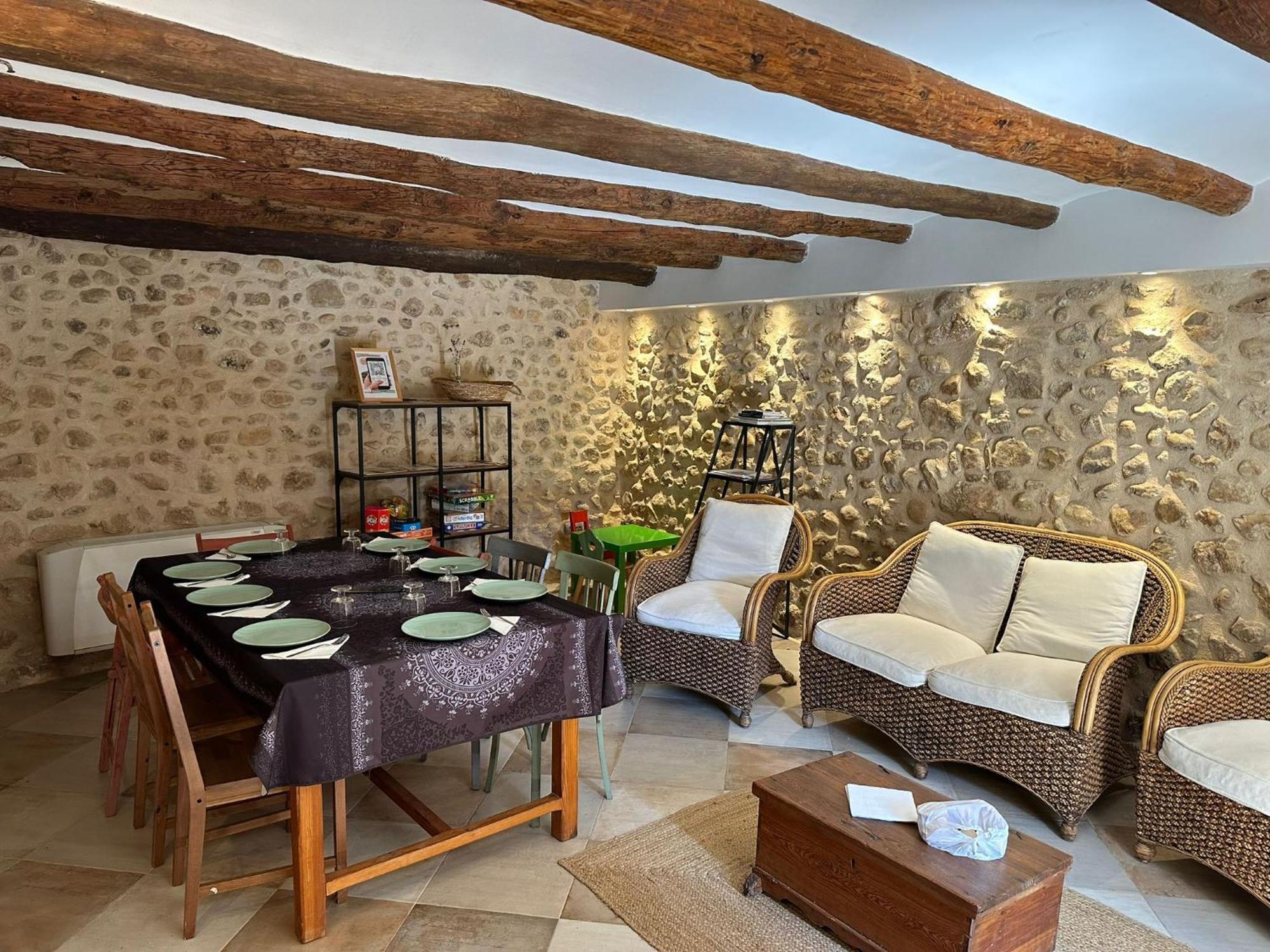 Maset Del Riu Guest House Valderrobres Eksteriør bilde